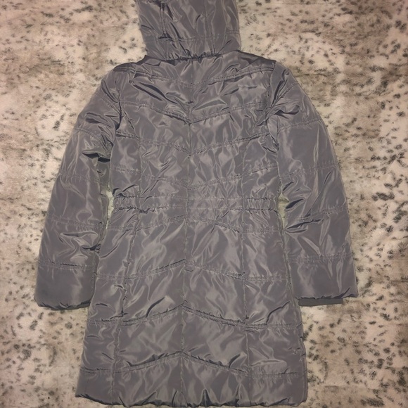 Calvin Klein Puffer Jacket Girls Size Large Gray Color - Picture 6 of 11